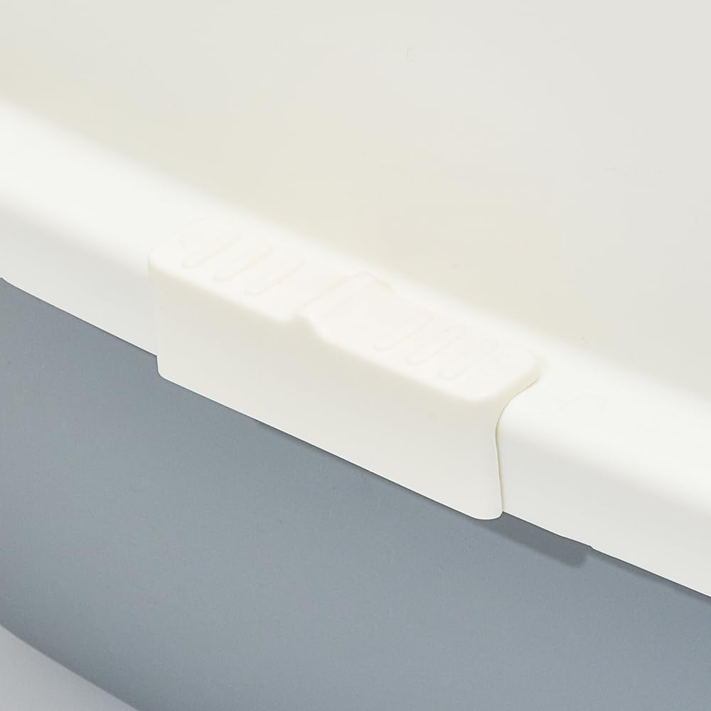 Flip-Top Jumbo Cat Litter Box with Scoop I182