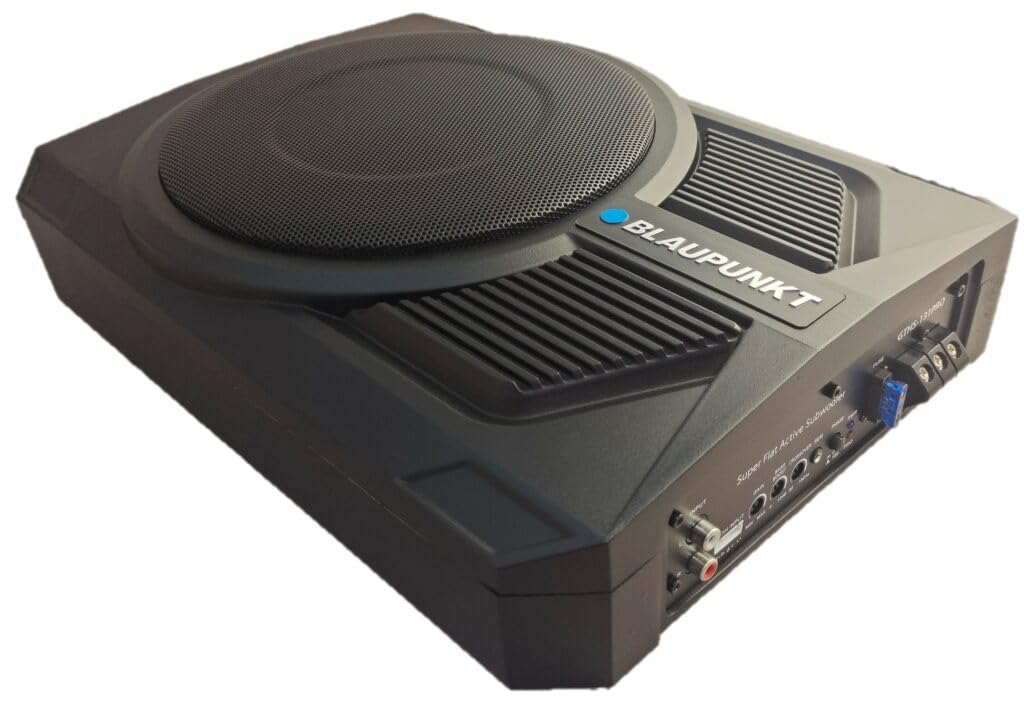 10-inch Powered Underseat Subwoofer Enclosure with Built-in Amplifier R331188