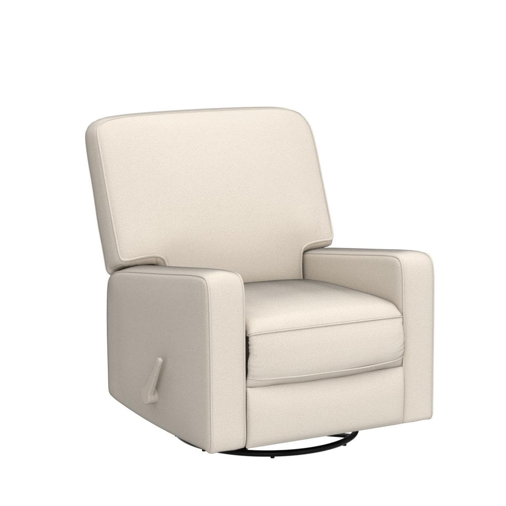 Beige Swivel Rocker Recliner Chair I64682