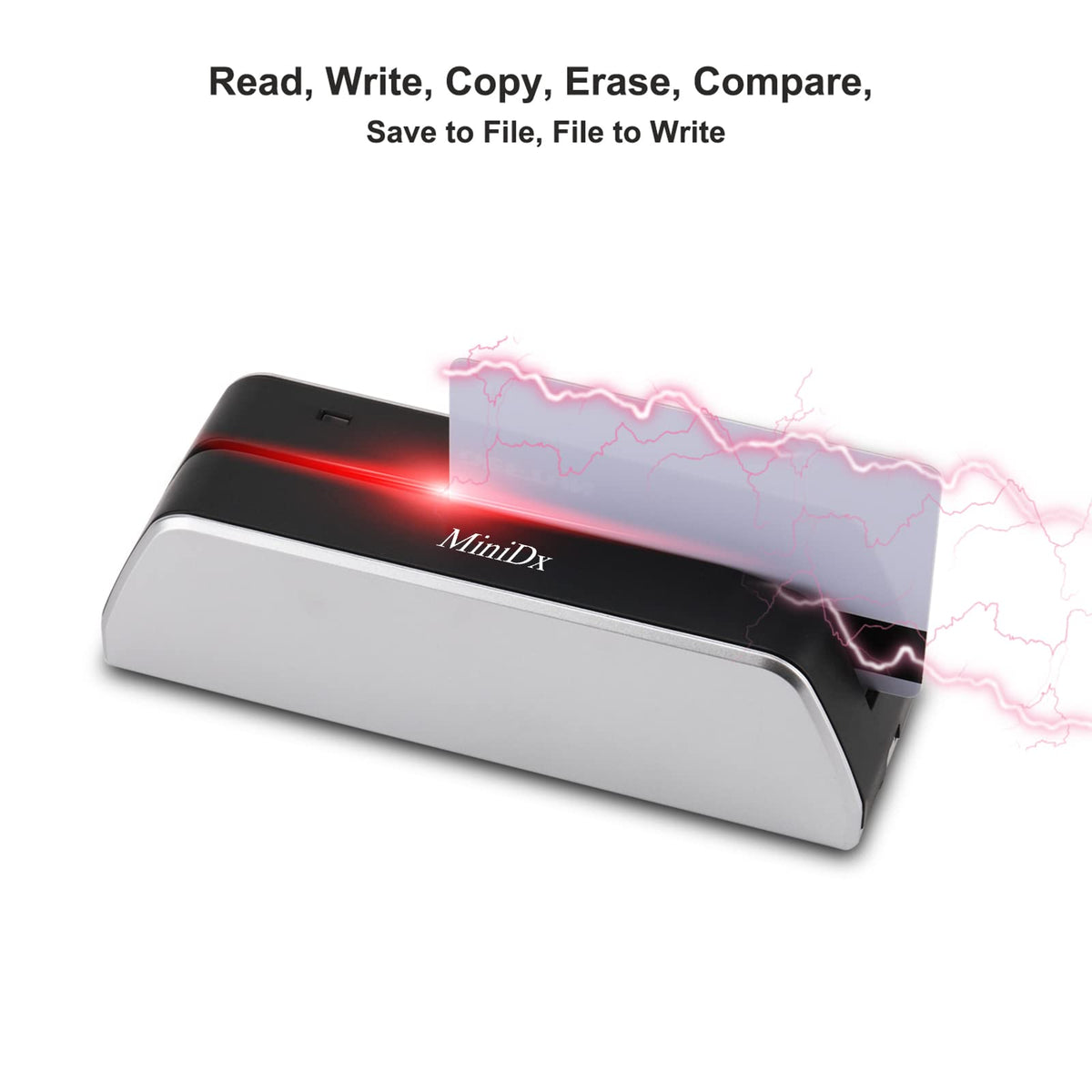 Bluetooth Magnetic Swipe Card Reader Writer Encoder 3-Track A398973