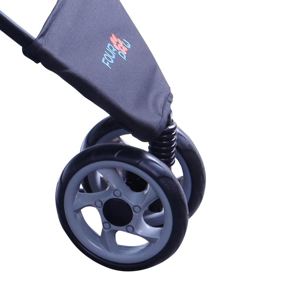 3 Wheels Pet Stroller with Storage Basket P520038