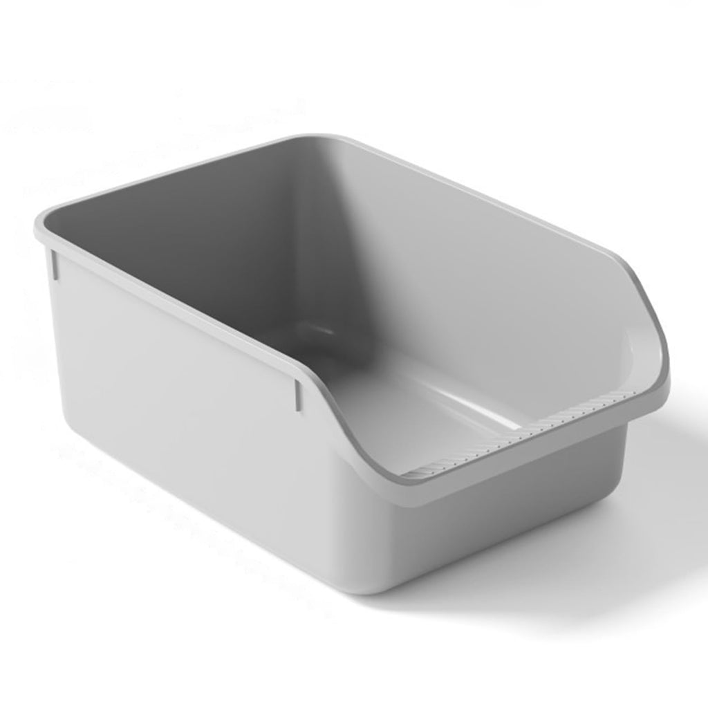 Large Cat Litter Box with High Sides and Low Entry V437102