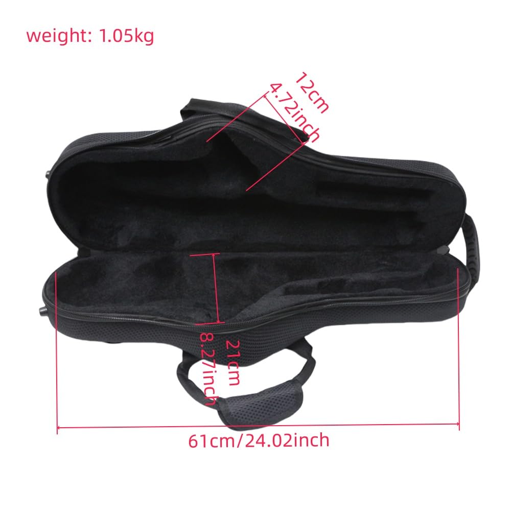 Black Alto Saxophone Case L2911