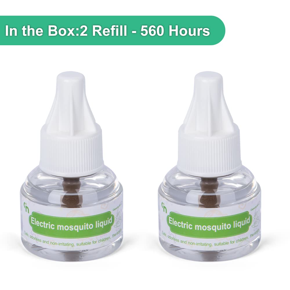 Mosquito Repellent Refills 2-Pack 280 Hr DEET-Free L627
