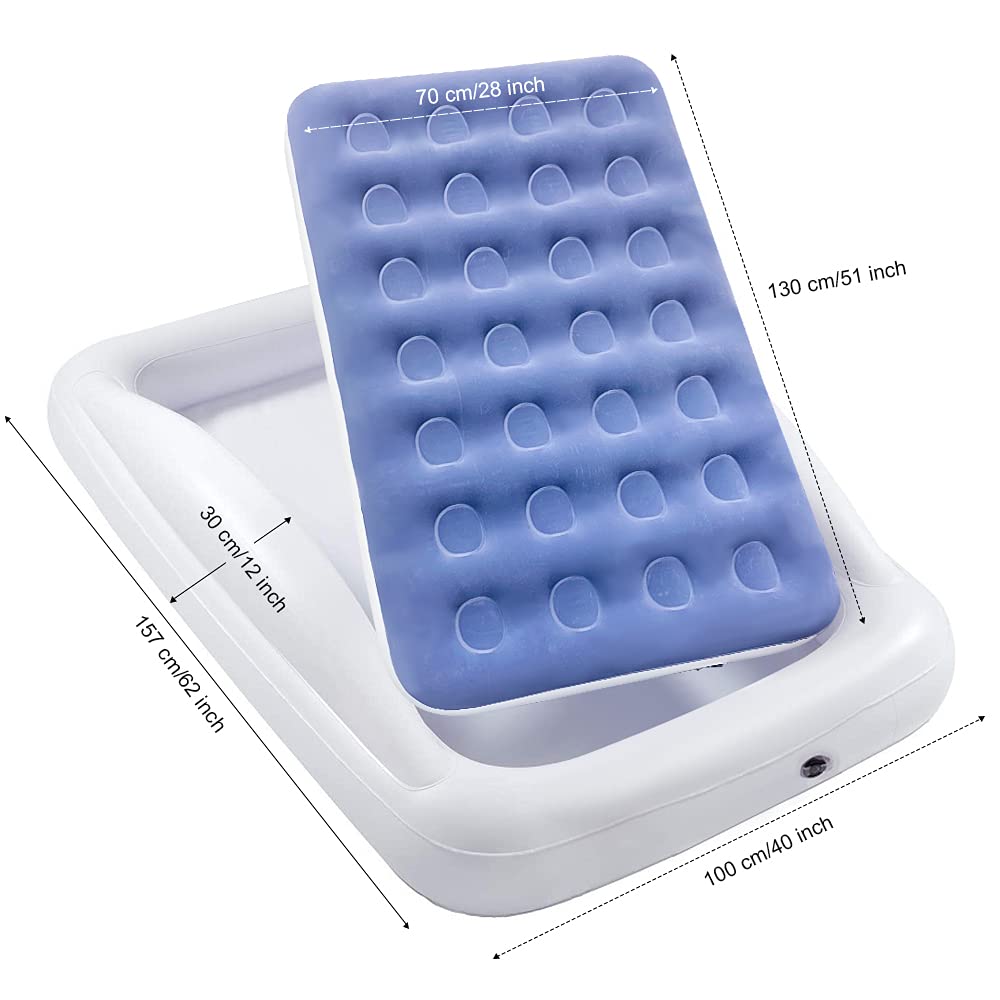 Inflatable Kids Travel Bed Toddler Air Mattress Set C41091