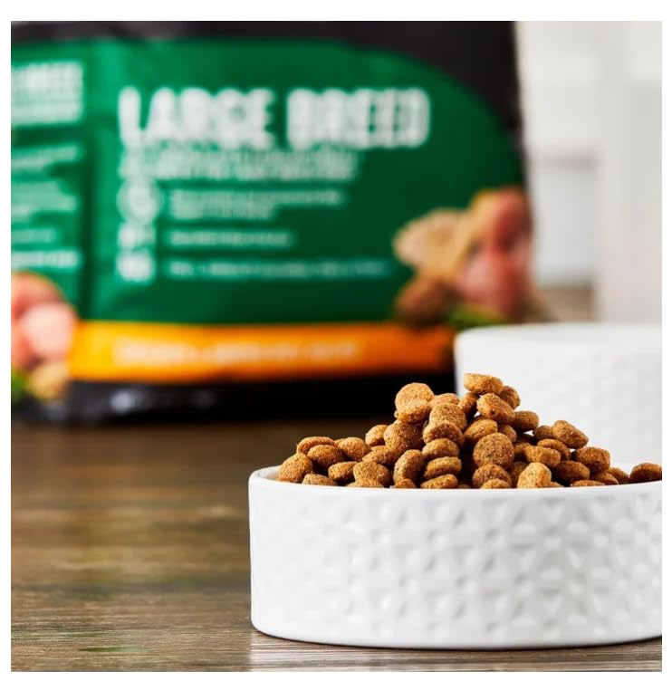 Large Breed Chicken & Brown Rice Dry Dog Food 16 Lbs V766