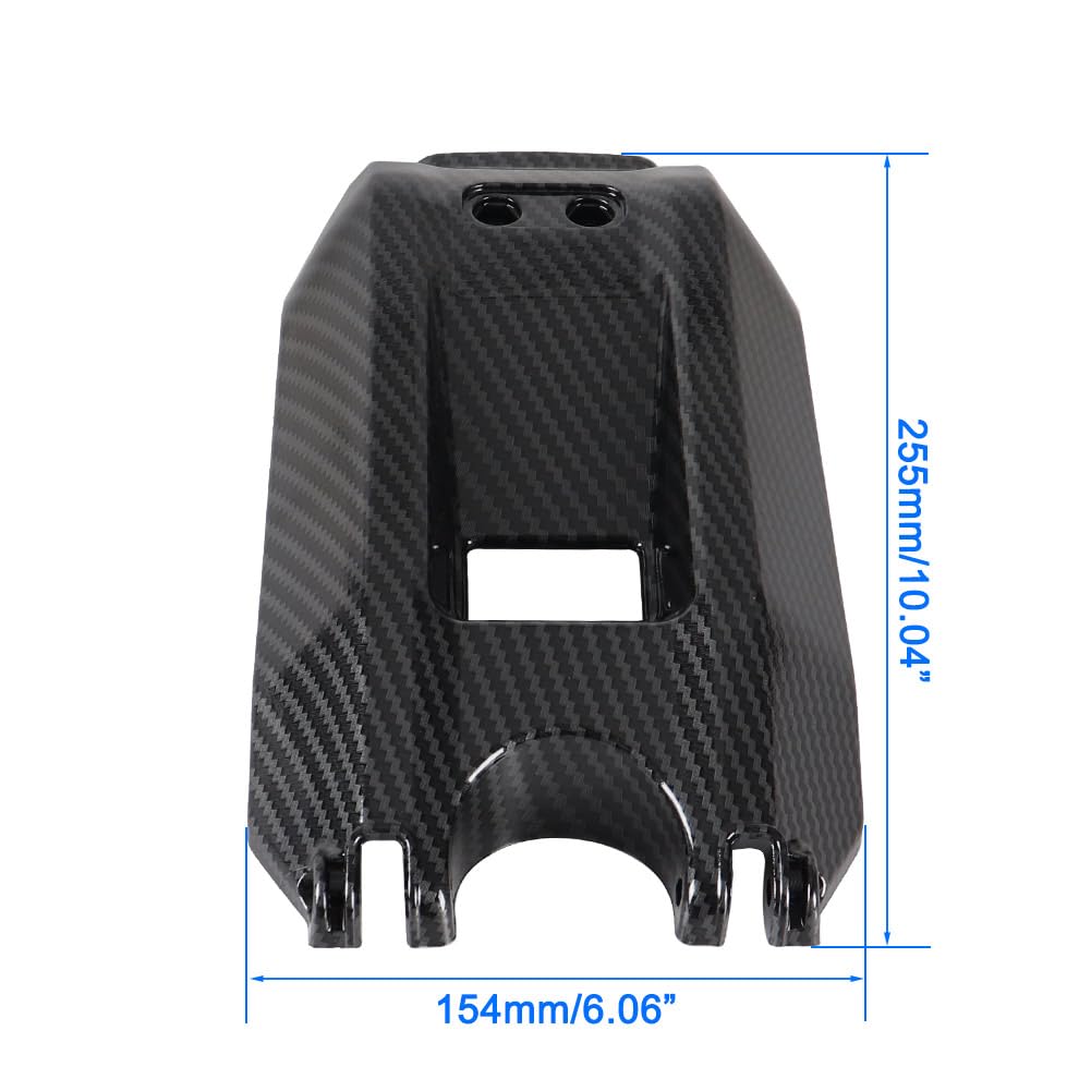 Carbon Fiber Battery Cover Guard for Electric Dirt Bike H86106