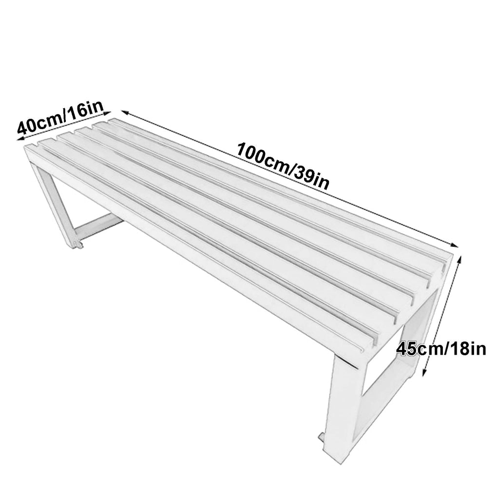 Cast Iron Garden Bench 39in S782