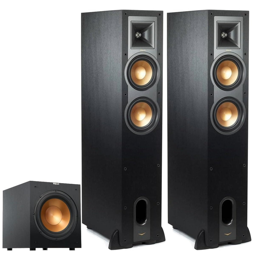 Dolby Atmos Floorstanding Speaker (Pair) + 12″ Subwoofer O4999