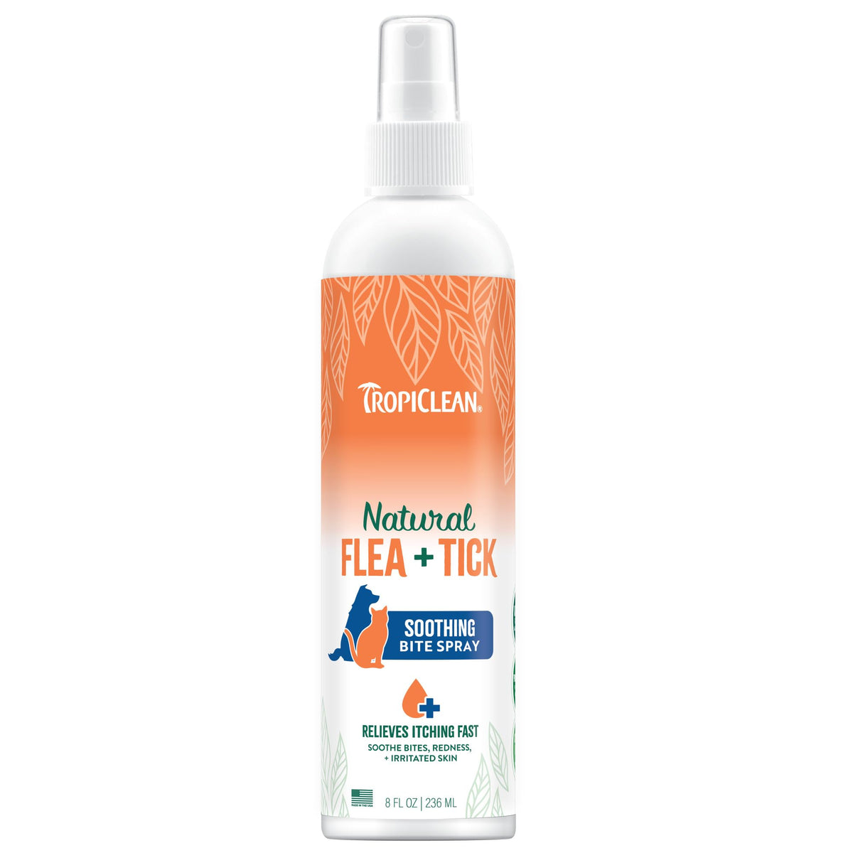 Flea and Tick Bite Relief Treatment Spray for Dogs & Cats, 8oz Y1591