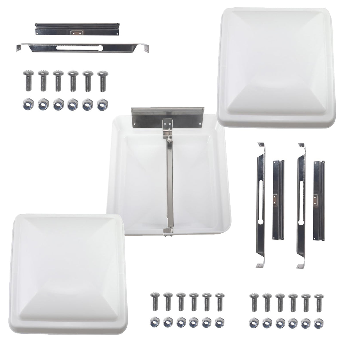 14" x 14" RV Roof Vent Cover (3Pcs) H847040