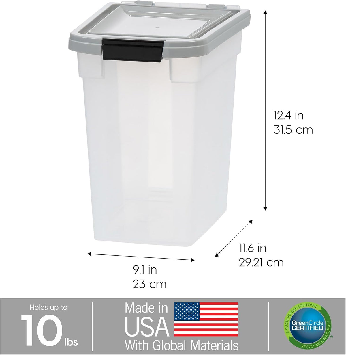 Dog Food Storage Container Up to 10 lbs M581