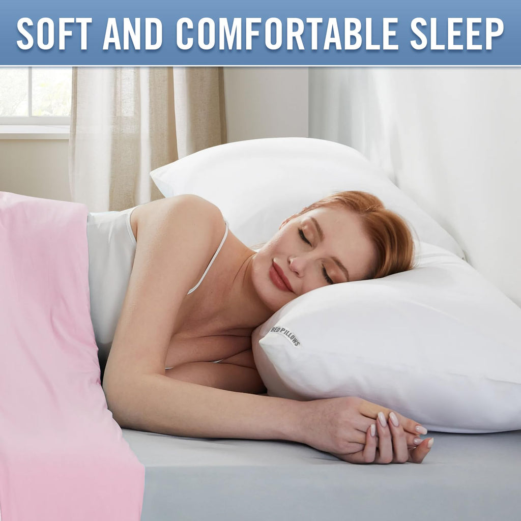 King Size 2 Pack Bed Pillows M685