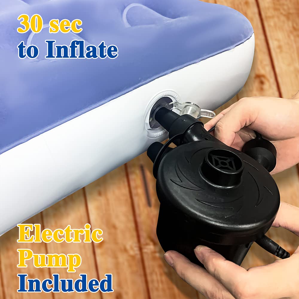 Inflatable Kids Travel Bed Toddler Air Mattress Set C41091