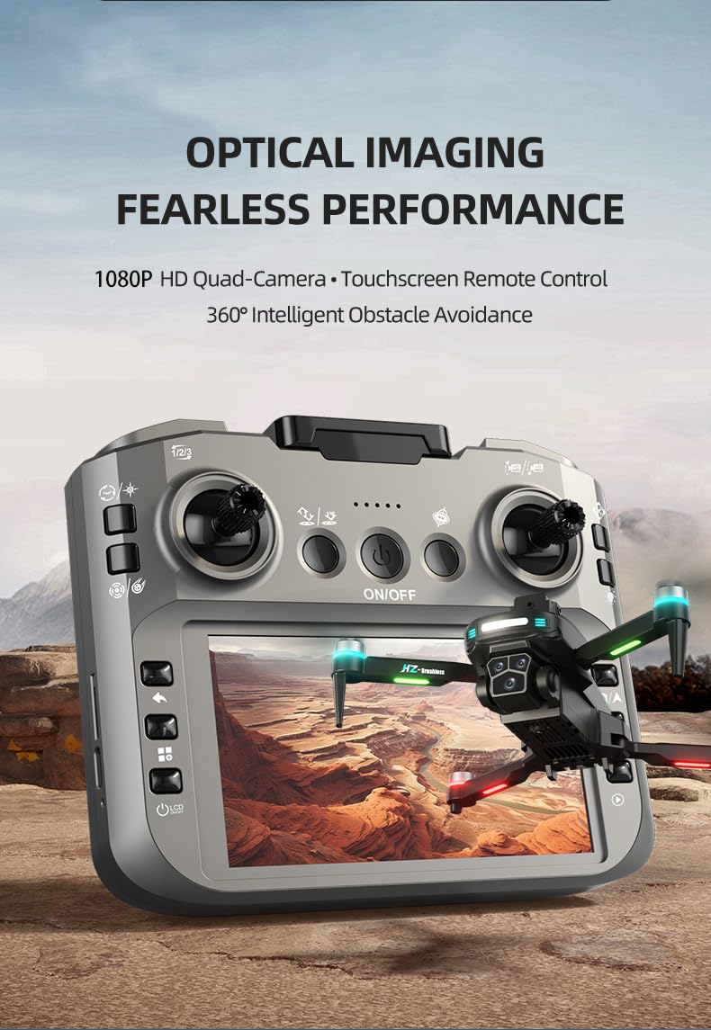 Foldable 1080P Camera Drone with 2 Batteries Y210