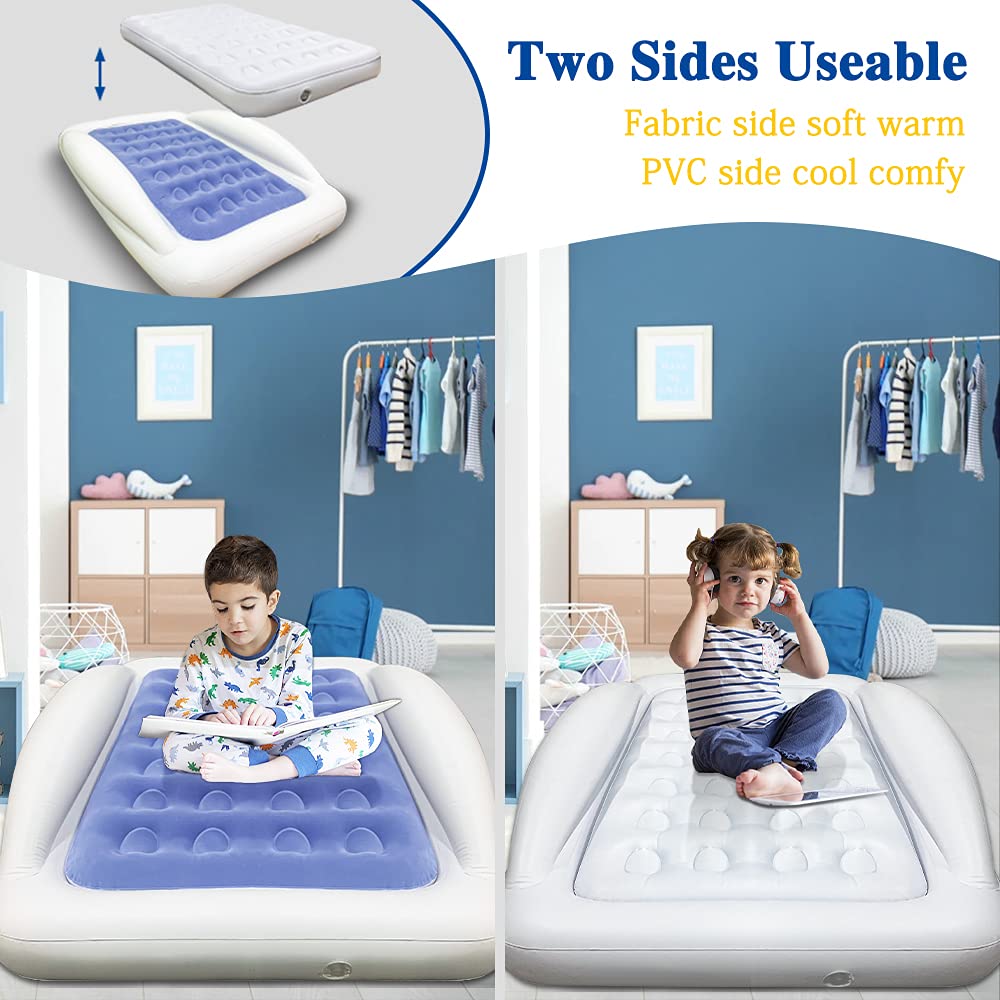 Inflatable Kids Travel Bed Toddler Air Mattress Set C41091