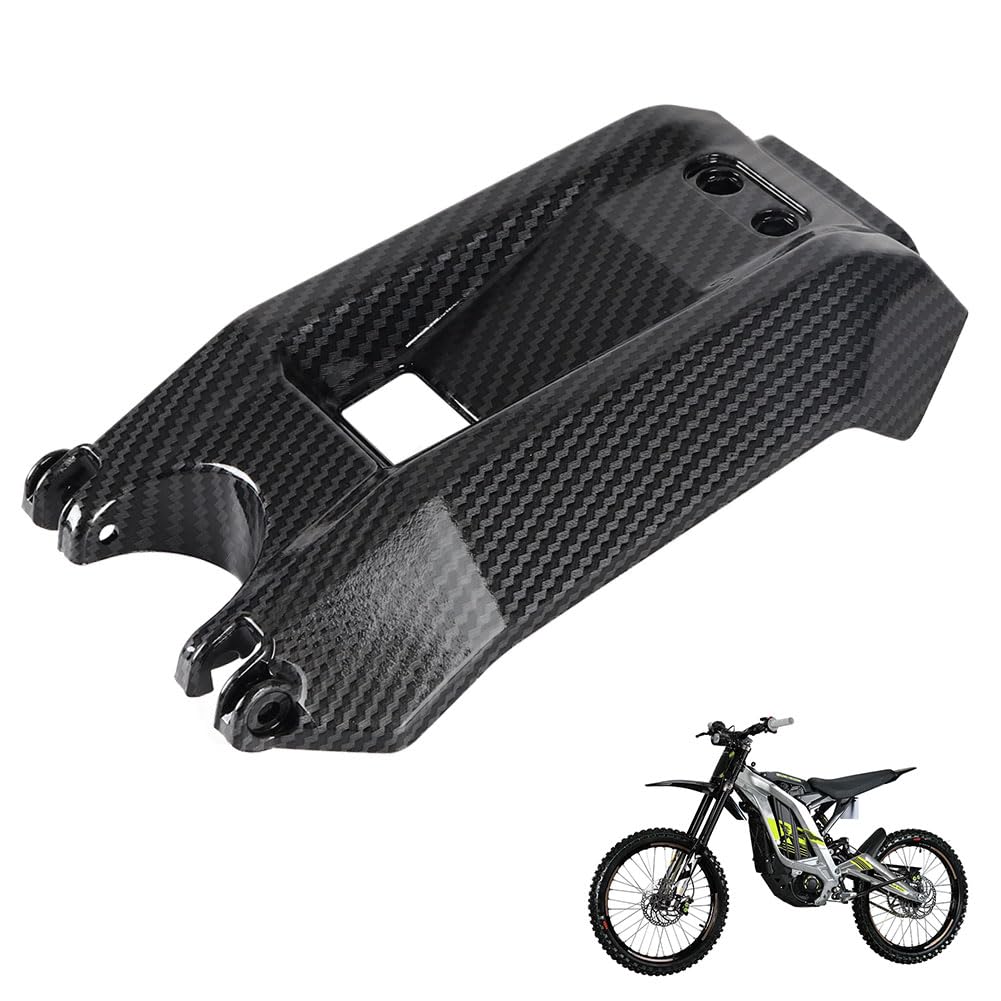 Carbon Fiber Battery Cover Guard for Electric Dirt Bike H86106