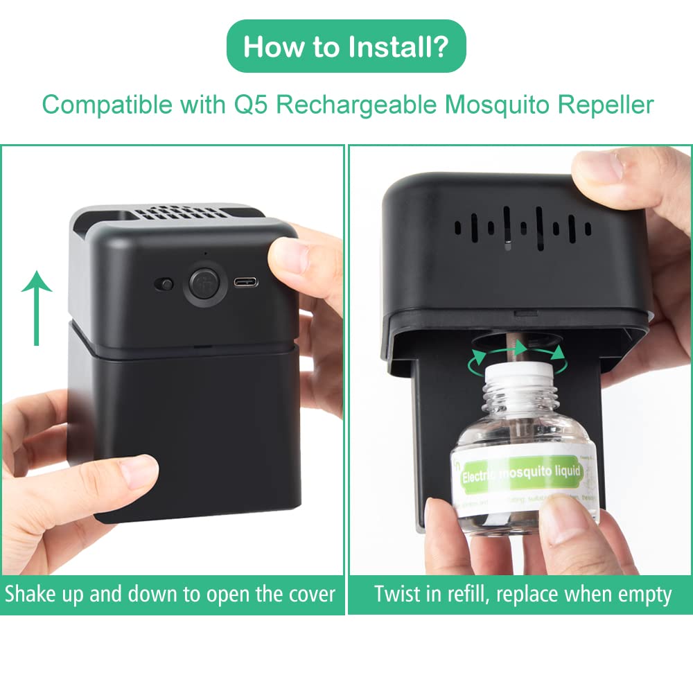 Mosquito Repellent Refills 2-Pack 280 Hr DEET-Free L627