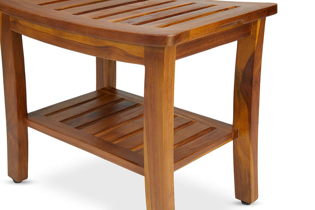 Teak Shower Bench & Stool P936