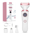 Electric Razor for Women, 4-in-1 Bikini Trimmer & Body Shaver, Rechargeable Wet/Dry F772