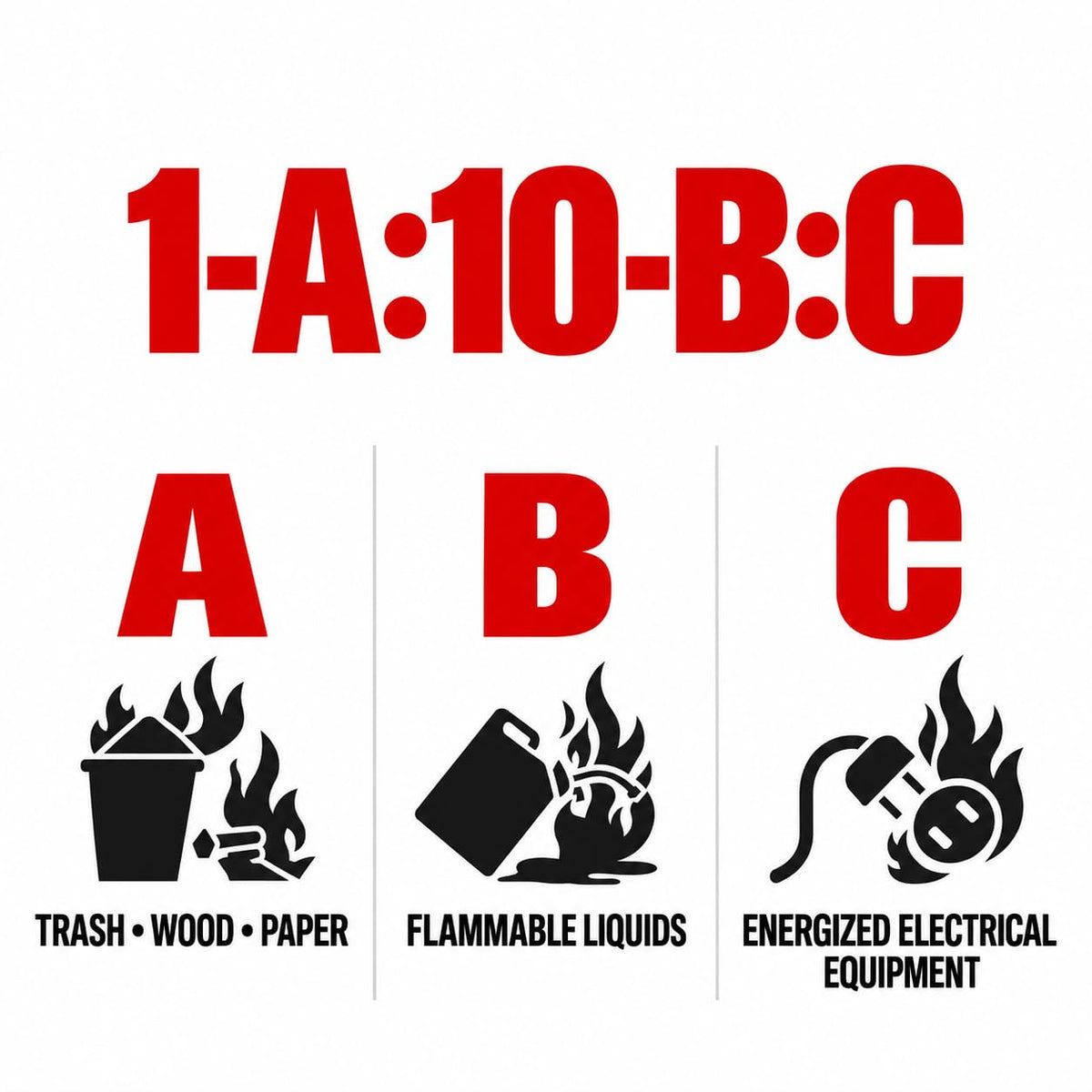 2.5 lb ABC Dry Chemical Fire Extinguishers 2-Pack E16537