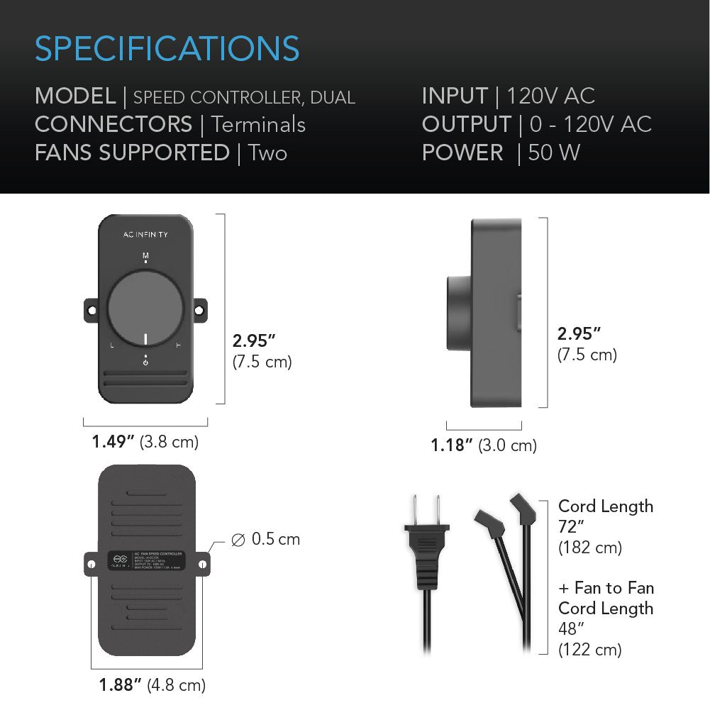 AC Fan Speed Controller Z562