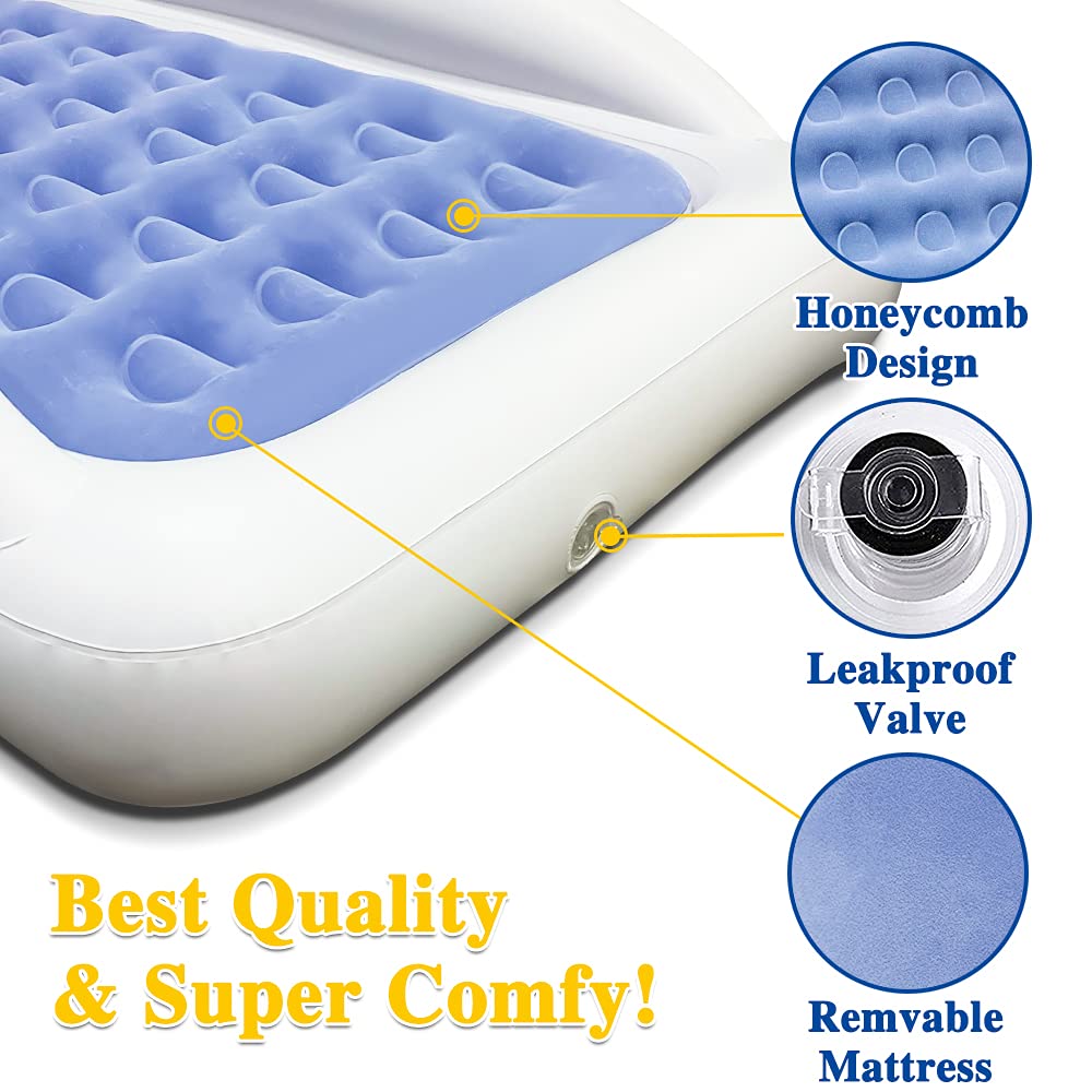 Inflatable Kids Travel Bed Toddler Air Mattress Set C41091