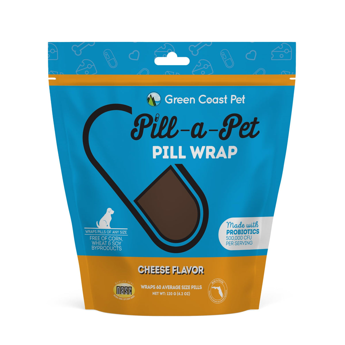 Cheese Flavor Dog Pill Wrap N6763