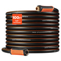 100 ft 5/8" Heavy Duty 4-Layer Rubber Garden Hose G8251
