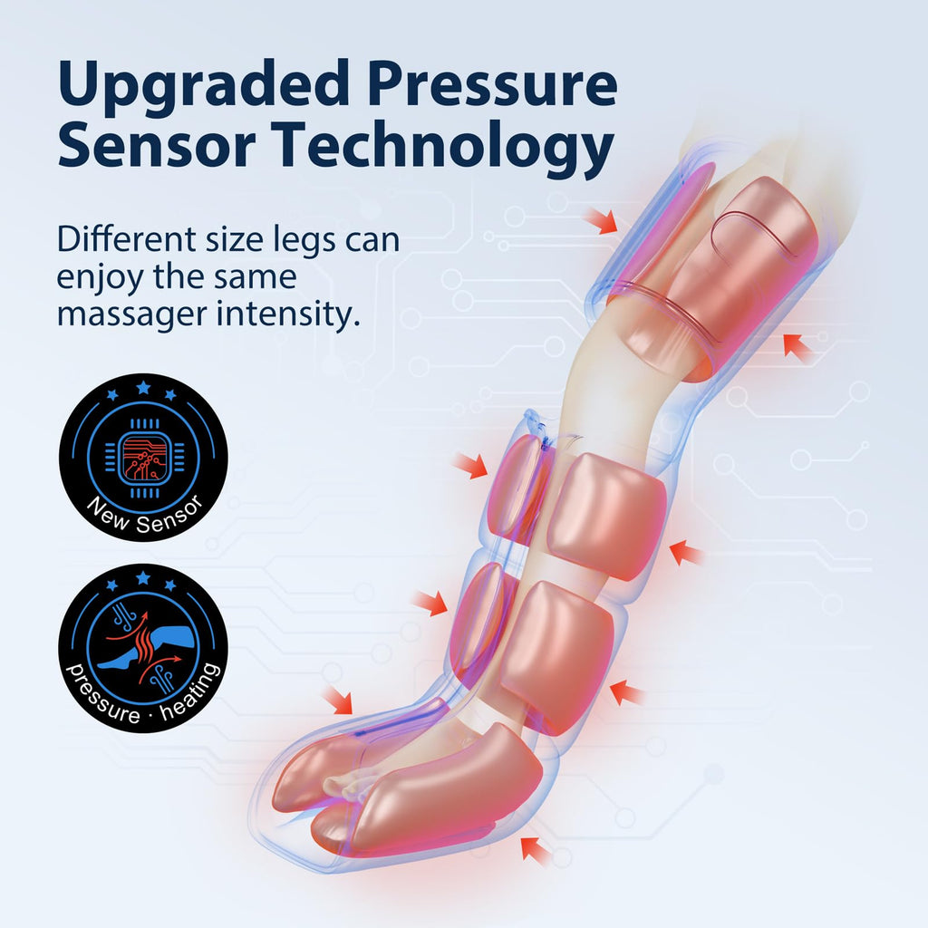 Leg Massager with Heat and Air Compression T9841