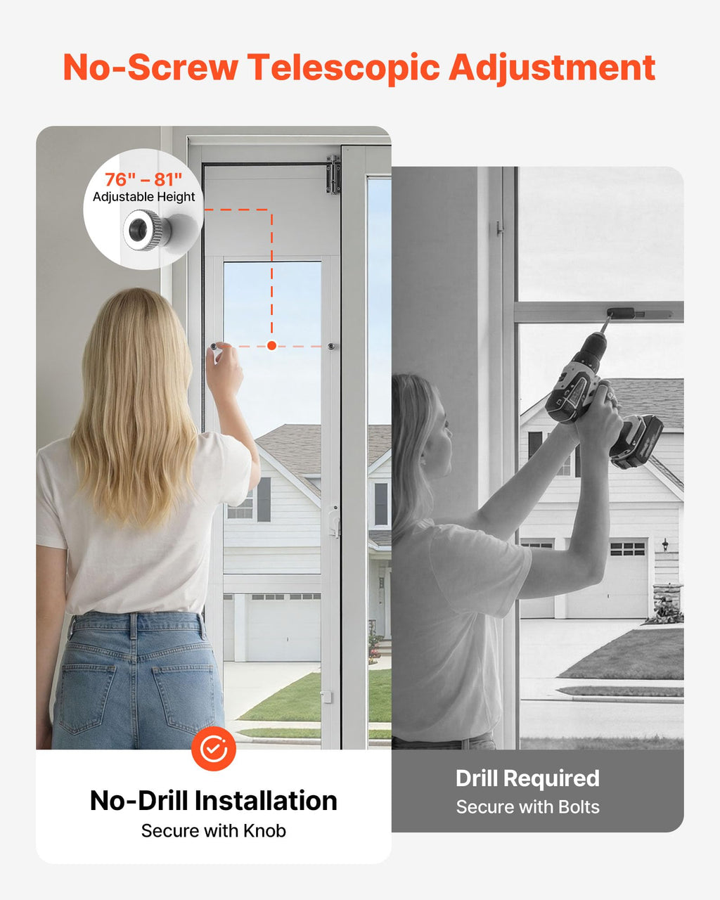 Sliding Glass Dog Door with Flap T4307