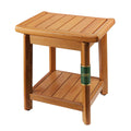 Waterproof Wooden Teak Shower Bench Q906