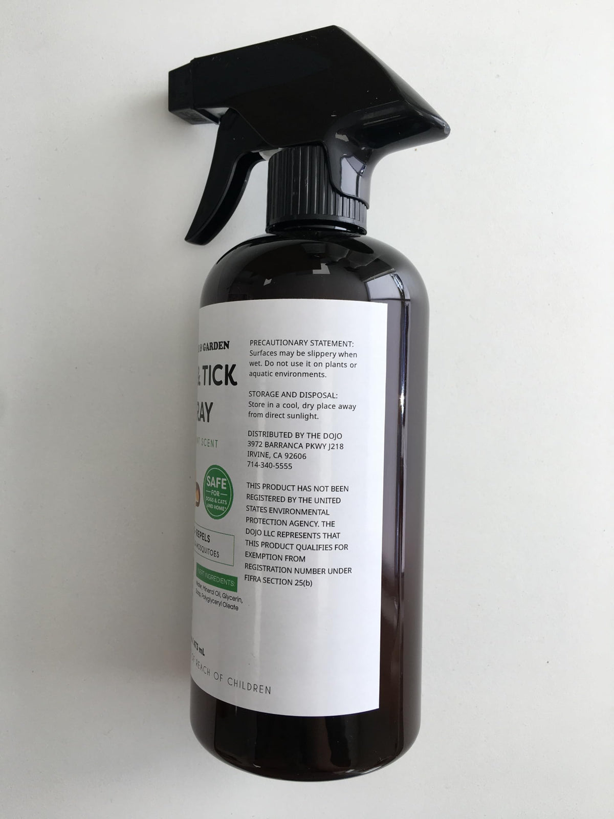 Flea and Tick Spray for Dogs & Cats 16oz C6558