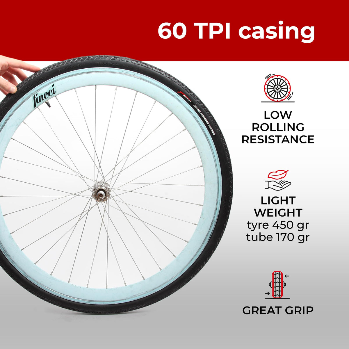 700x35c City Bike Tires & Tubes S318173
