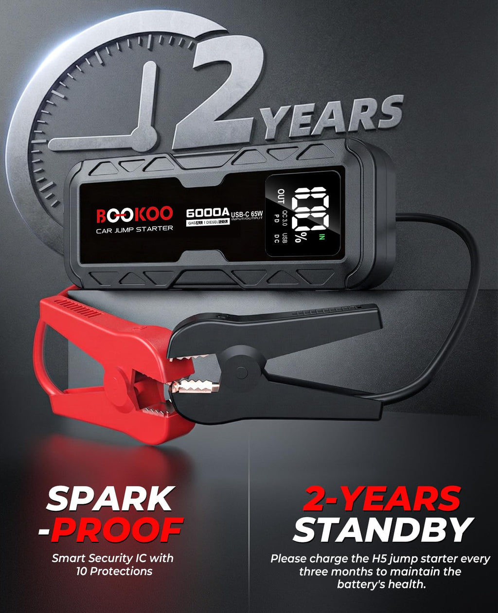 12V Jump Starter E2554