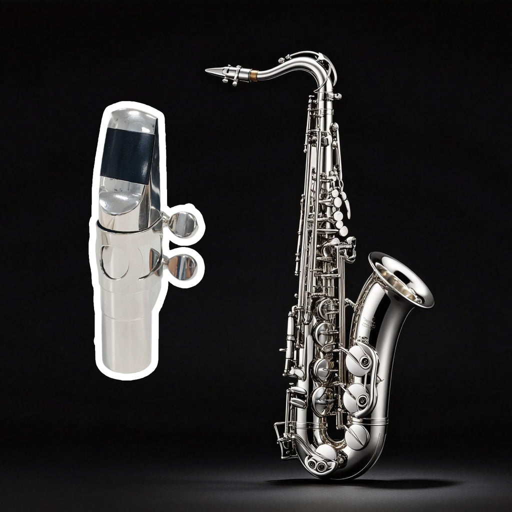 Silver Plated Alto Saxophone Mouthpiece B197