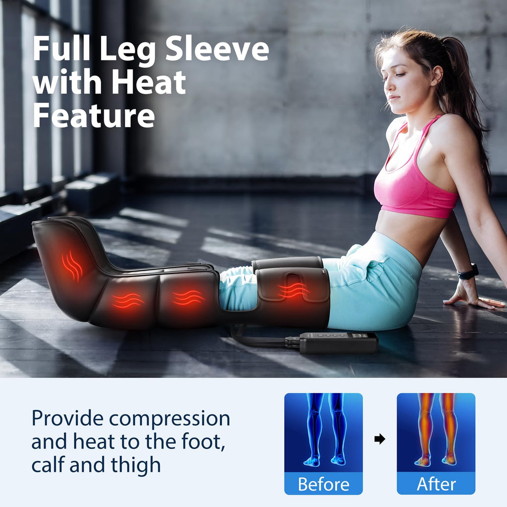Leg Massager with Heat and Air Compression T9841