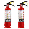 2.5 lb ABC Dry Chemical Fire Extinguishers 2-Pack E16537
