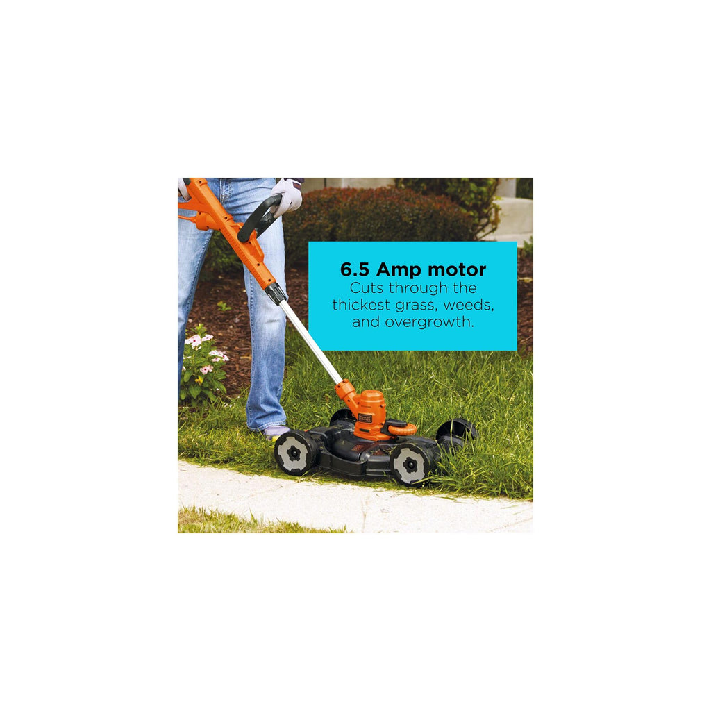 3-in-1 String Trimmer/Edger & Lawn Mower, 6.5-Amp, 12-Inch, Corded G2889