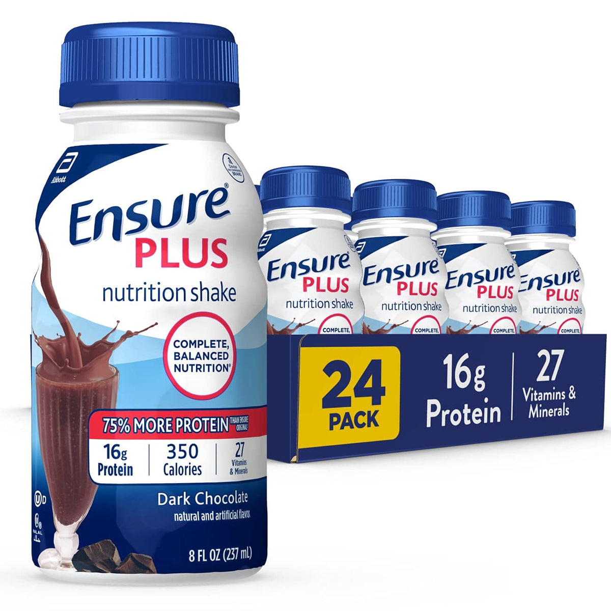 Nutrition Shake, 24 Count, 16g Protein, 8 Fl Oz V384