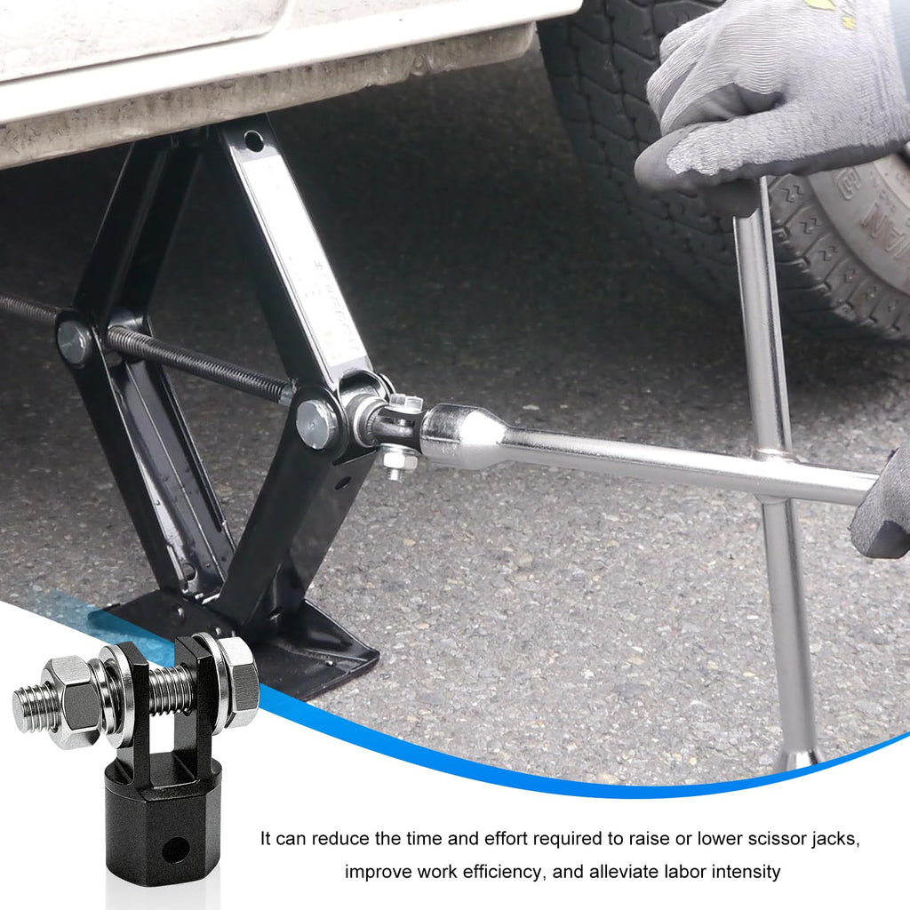 Scissor Jack Drill Adapter for 1/2 Inch Impact Wrench D17114