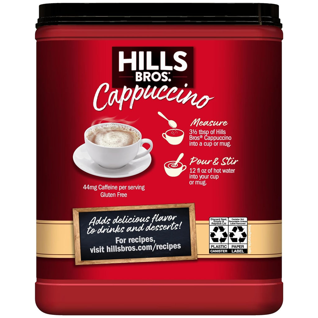 Cappuccino Mix Hazelnut 14 oz A96393