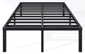 18 Inch Full Bed Frame with Under Bed Storage, Black J587570