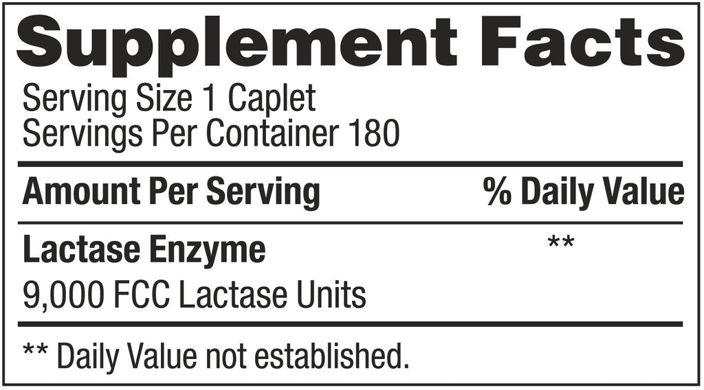 Lactase 360 Caplets P412