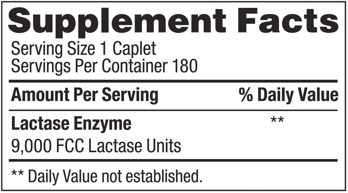 Lactase 360 Caplets P412