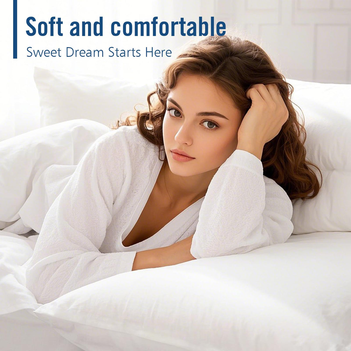 King Size 2 Pack Bed Pillows M685