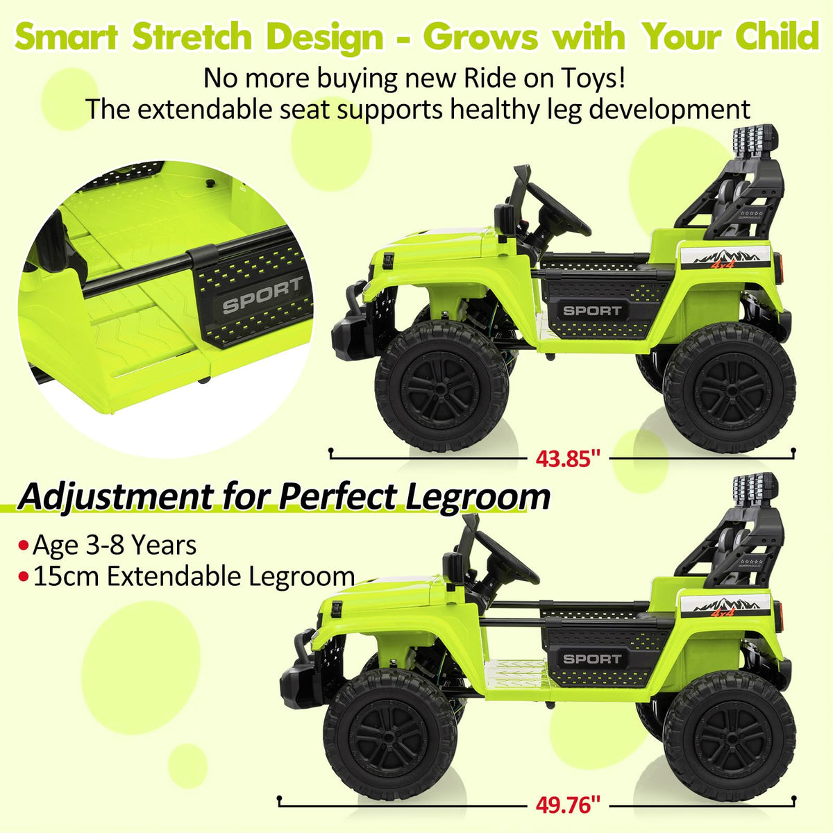 24V 2 Seaters Battery Powered Ride on Car E243710