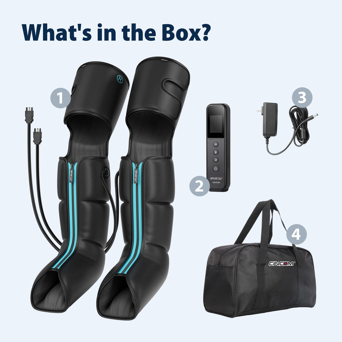 Leg Massager with Heat and Air Compression T9841