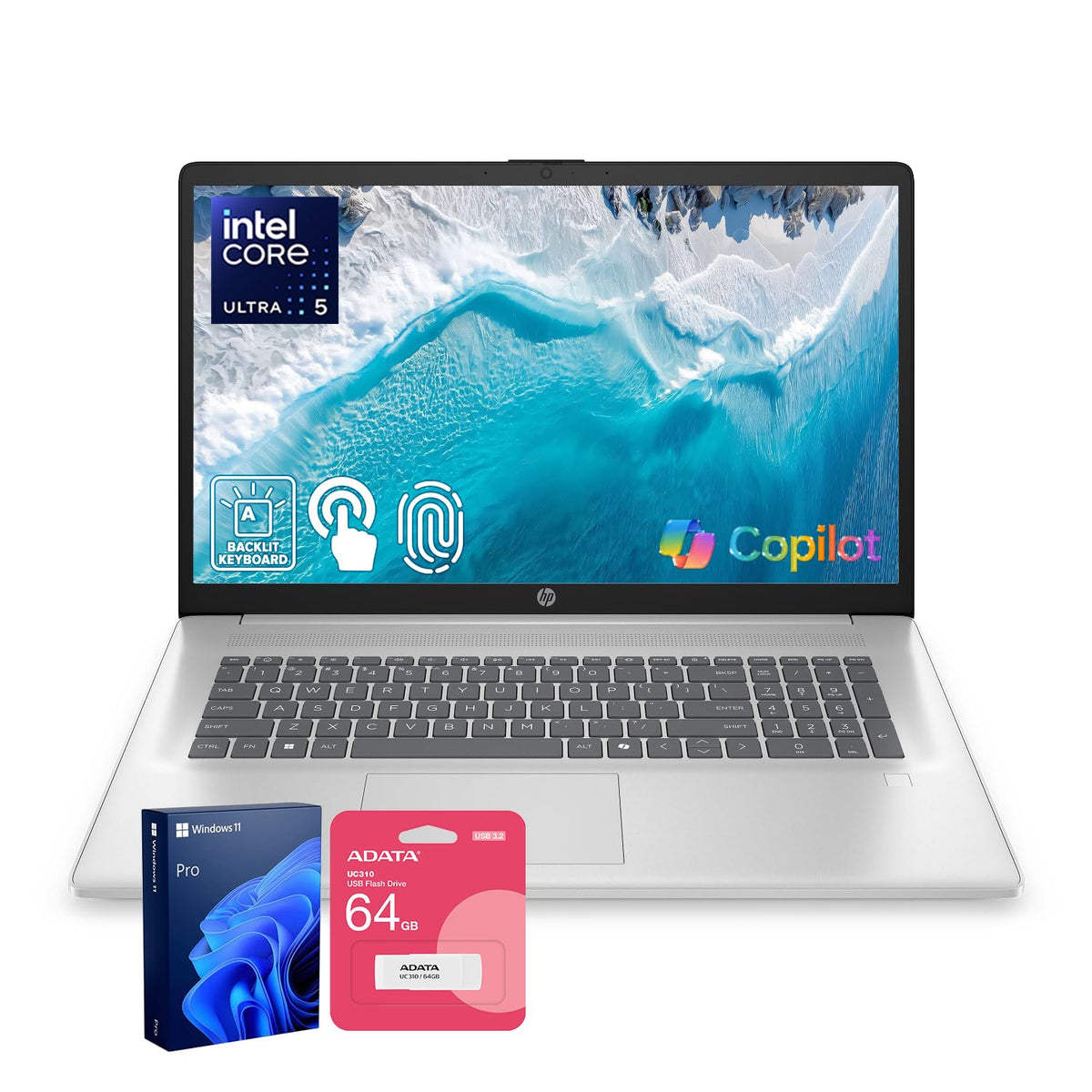 17.3" Touchscreen 16GB DDR5 1TB SSD Business Laptop W6931
