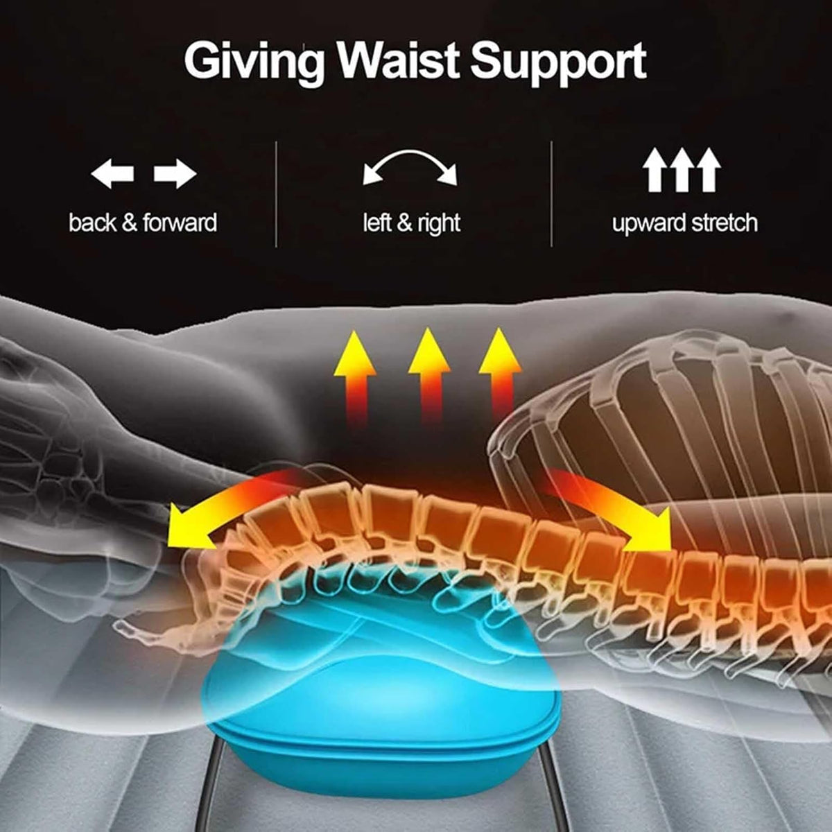 Full Body Massage Mat with Heat Kneading & Vibration R104